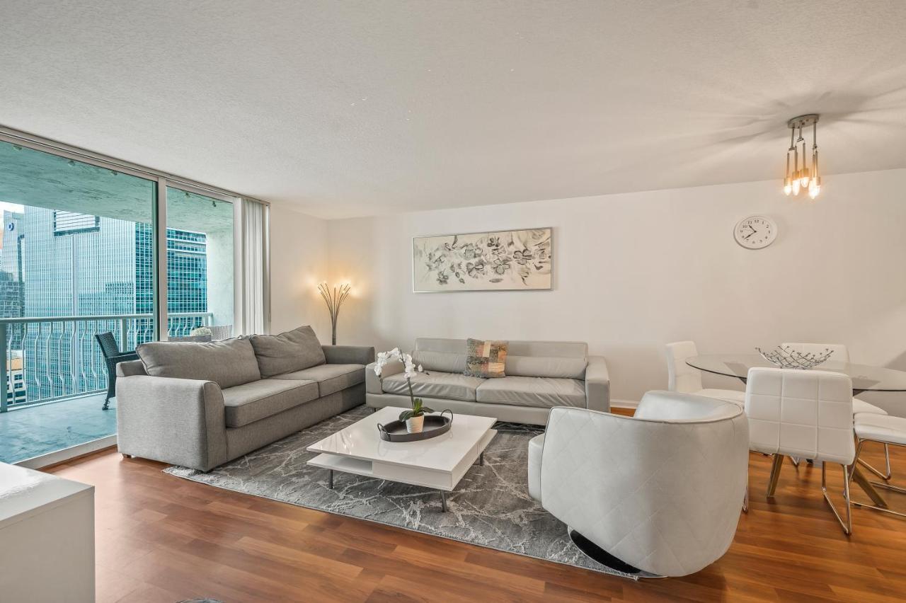 Luxurious 1Br High Rise Condo Brickell-Free Parking Майами Экстерьер фото